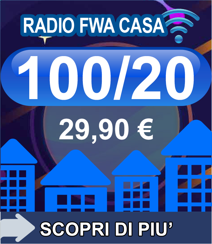 locandina linea radio 100/20 FWA